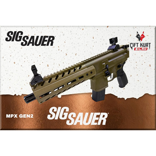 Sig Sauer MPX Çöl 4.5mm CO2 Havalı Tüfek Yarı Otomatik | Çiftkurt Silah