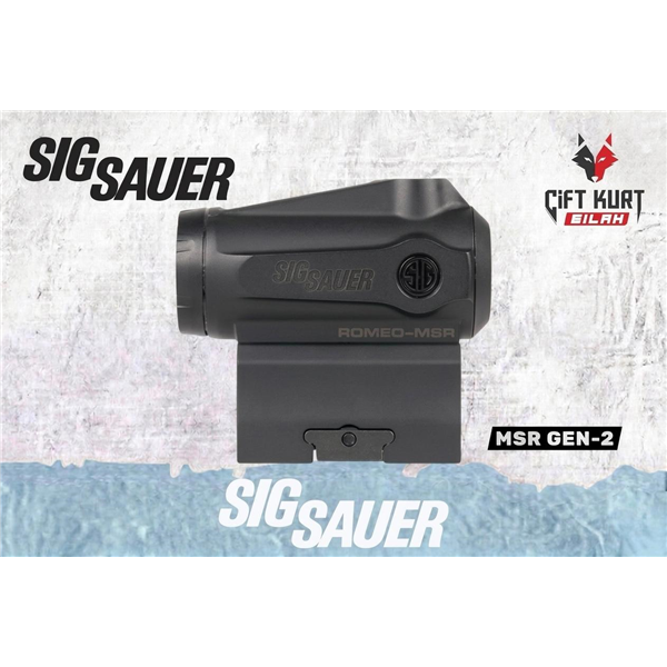 Sig Sauer ROMEO-MSR GEN II Red Dot Optik Nişangah 