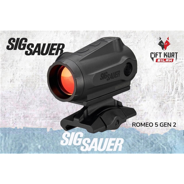 Sig Sauer Romeo 5 Gen 2 Red Dot (2 MOA) | Çiftkurt Silah