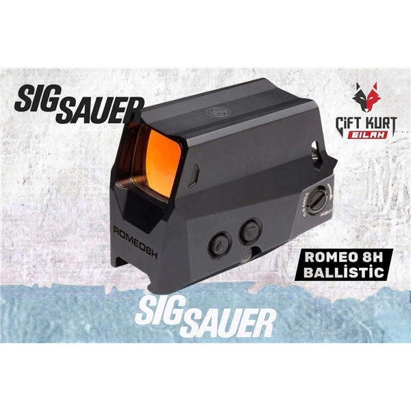 Sig Sauer Romeo 8H 1x38 Kapalı Gövde Red Dot - MOTAC | Çiftkurt Silah
