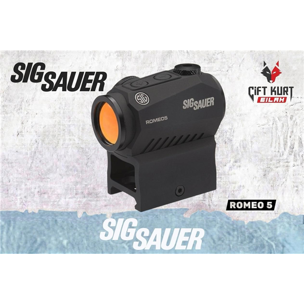 Sig Sauer Romeo5 Red Dot Nişangah | Taktik Hassasiyet & MOTAC Teknolojisi 