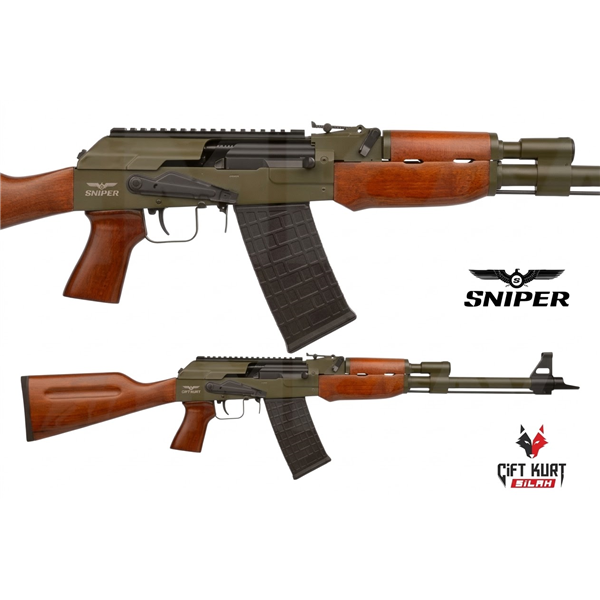 Sniper Arms SN-12 Yeşil Ağaç Şarjörlü Av Tüfeği | Çiftkurt Silah