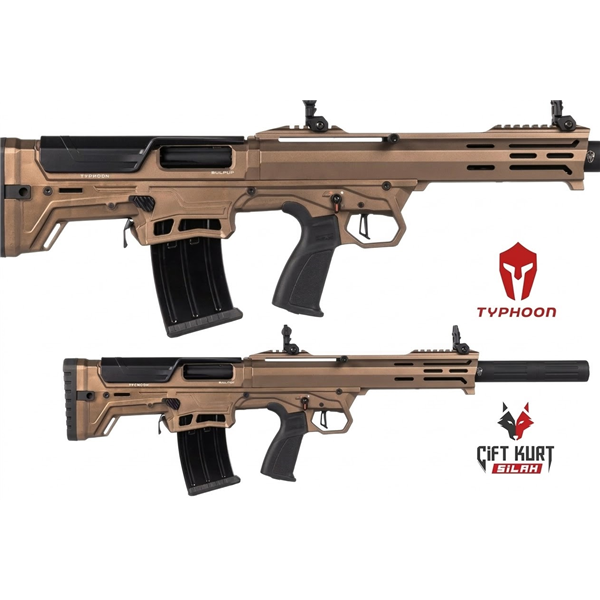 Typhoon Sierra Bullpup Bronz Şarjörlü Yarı Otomatik Av Tüfeği | Çiftkurt Silah