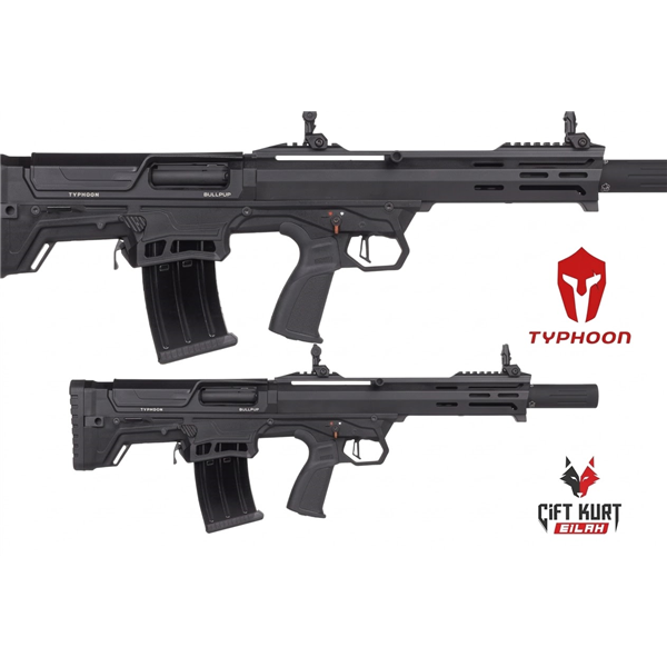 Typhoon Sierra Bullpup Siyah Şarjörlü Yarı Otomatik Av Tüfeği | Çiftkurt Silah