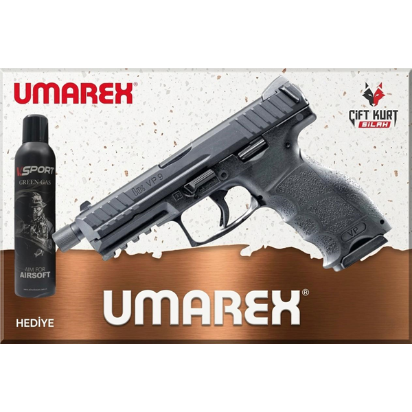 UMAREX Heckler & Koch VP9 Tactical Gerçekçi Blowback Deneyimi | Çiftkurt Silah