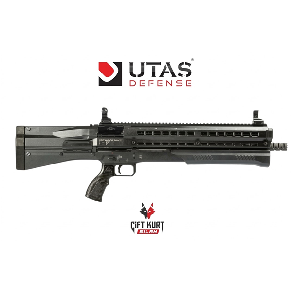 UTAŞ UTS-15 Siyah Pompalı Tüfek 14+1 | Çiftkurt Silah