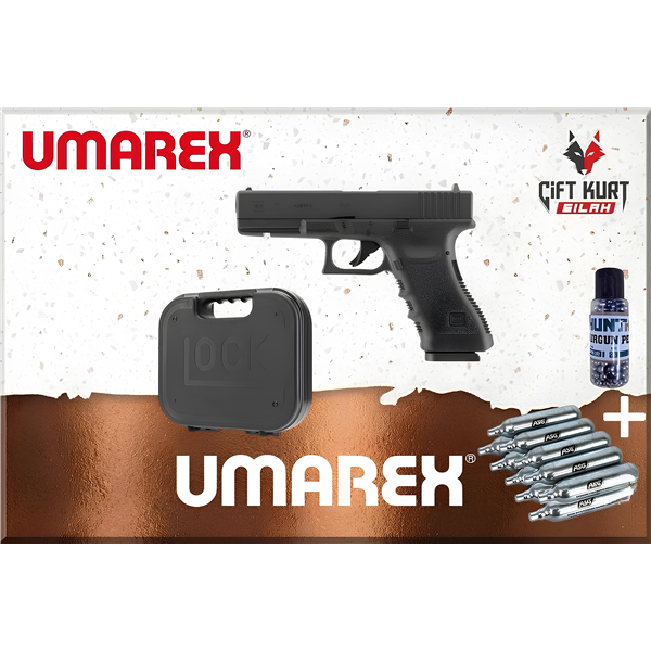Umarex Glock 17 Deluxe Çift Mühimmat (BB+Pellet) | Çiftkurt Silah