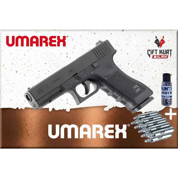 Umarex Glock 17 Deluxe Çift Mühimmat (BB+Pellet) | Çiftkurt Silah