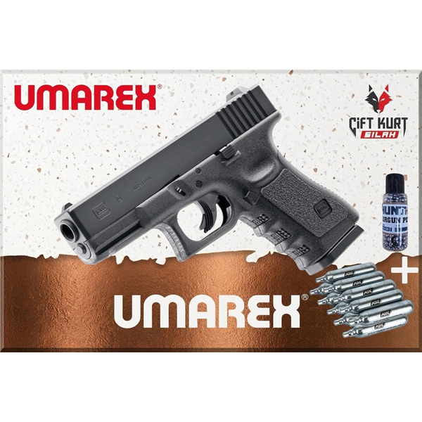 Umarex Glock 19 4.5mm Havalı Tabanca Non-Blowback | Çiftkurt Silah