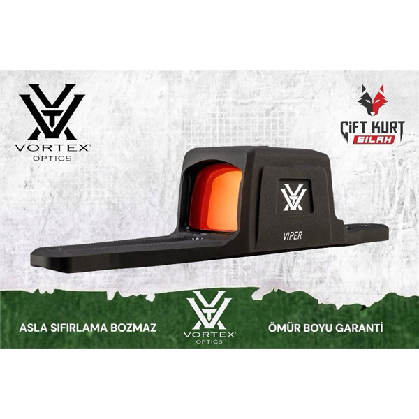 Vortex Viper SG Enclosed Red Multi Reticle | Ömür Boyu Garanti 