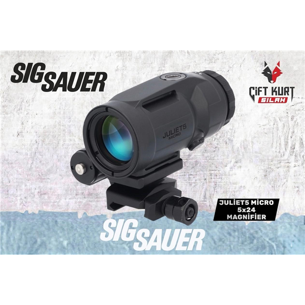 Sig Sauer Juliet5 Micro 5x24 Magnifier | Ultra Kompakt 5x Yakınlaştırıcı 
