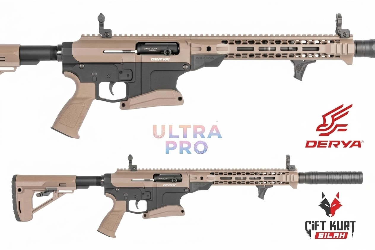 DERYA MK-12 ULTRA PRO YARI OTOMATİK YİVSİZ AV TÜFEĞİ